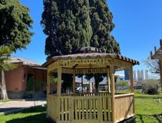 Беседка садовая из дерева!