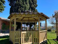 Беседка садовая из дерева!