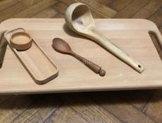 Поднос деревянный 