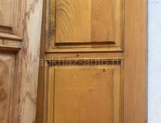 Продаются б/у каштановые двери 