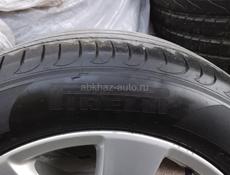Продаю оригинальные диски с шинами Пирелли r 18 на Ауди 