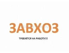 Организации на постоянную работу требуется завхоз. 