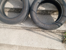 Две покрышки продаю 185на 60 размер 15 срочна за 4000 тысяч две штуки