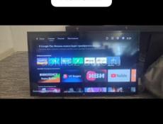 Шикарный телевизор со Smart TV YouTube RuTube всё есть wi-fi Bluetooth голосовое управление