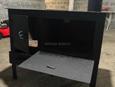 Продается мангал + табуретка и дровяная печь 