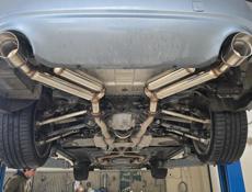 Глушитель прямоточный на skyline v37 / infiniti q50