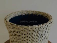 Кашпо из ротанга 