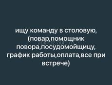 ищу команду работников п.Цандрипш 