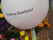 Гелевые шары на последний звонок