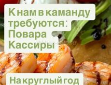 Требуется повар кассиры в заведение Халяль хаус 