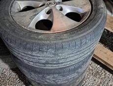 Диски Р17 на Тойота Альфард 