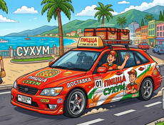 Доставщик( на личном  авто)