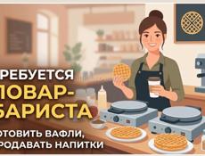 Реализатор в кафе 