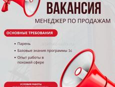 Требуется менеджер по продажам!