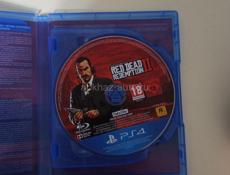 Диск RDR2 ps4