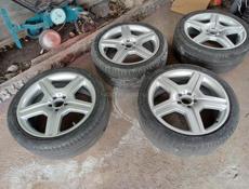 Диски Мерседес R19 разноширы