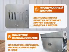 Брудер для цыплят на 120 голов 