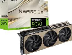 Видеокарта MSI GeForce RTX 5070 INSPIRE 3X OC