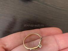 Кольцо золотое 