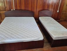 Кровати с матрасами