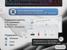 Монитор, мышка, бесперебойник, клавиатура, наушники, камера, колонки