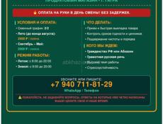 Помощник торгового зала в магазине 