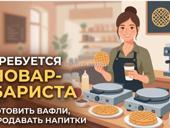 Повар-реализатор в вафельную на проспекте 