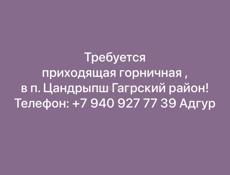 Требуется приходящая Горничная , И продавец консультант винный погреб