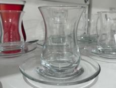 Тарелки стаканы графины 