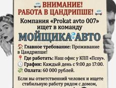 ВНИМАНИЕ! РАБОТА В ЦАНДРИПШЕ