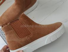 Ботинки замшевые Timberland новые