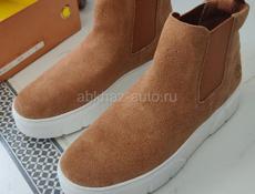 Ботинки замшевые Timberland новые