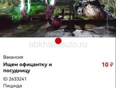 Офицантка и посудница 