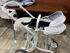 Коляска 2в1 трансформер Luxmom