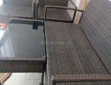 Комплект мебели из ротанга в отличном состоянии