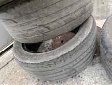 Шины бу 2шт 225/55 R17 