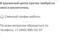Няня и воспитатель в кризисный центр