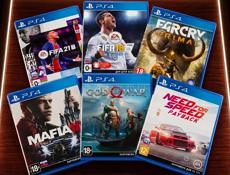 Диски на PS4-PS5