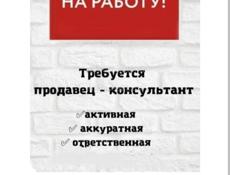 Продавец в магазин