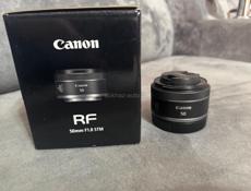 Объектив Canon RF 50mm f/1.8 STM (для беззеркалок)