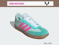 Adidas Samba x Messi Miami Mint