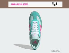 Adidas Samba x Messi Miami Mint