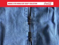 Стильная джинсовка Adidas Coca-Cola 