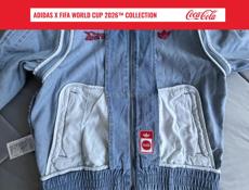 Стильная джинсовка Adidas Coca-Cola 
