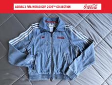 Стильная джинсовка Adidas Coca-Cola 