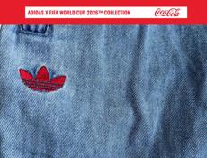 Джинсовые трек-панты Adidas x Coca-Cola XS-XL
