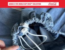Джинсовые трек-панты Adidas x Coca-Cola XS-XL