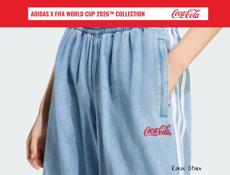 Джинсовые трек-панты Adidas x Coca-Cola XS-XL