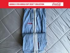 Джинсовые трек-панты Adidas x Coca-Cola XS-XL