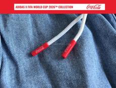 Джинсовые трек-панты Adidas x Coca-Cola XS-XL